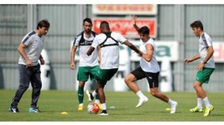 Bursaspor'da Tempolu &Ccedil;alışma