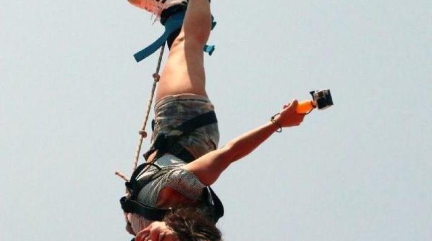 Fethiye'de Bungee Jumping Heyecanı
