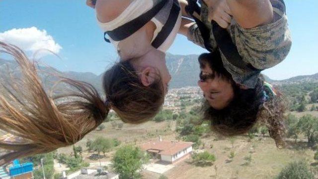 Fethiye'de Bungee Jumping Heyecanı