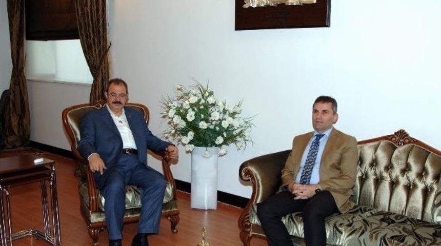 Kaymakam Selami Aydın&rsquo;dan Gso&rsquo;ya Veda Ziyareti