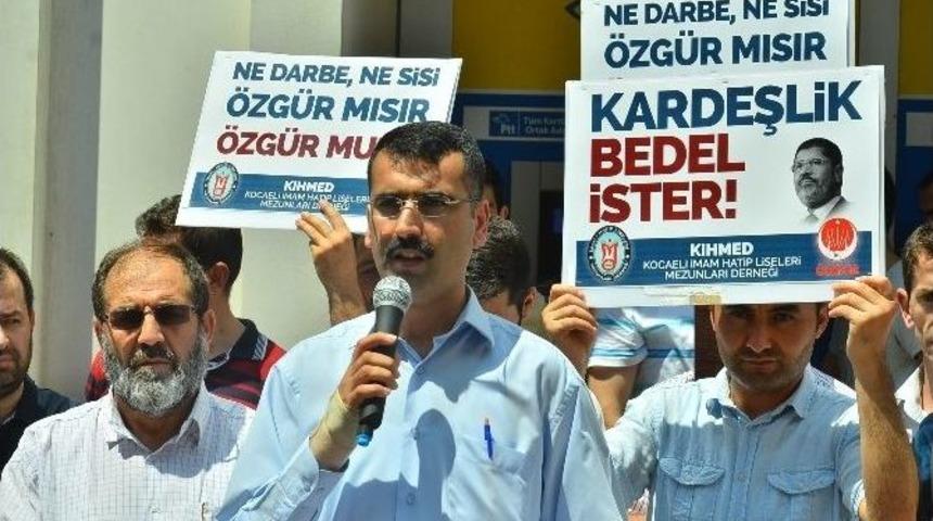 Kocaeli&rsquo;de İmam Hatipliler, Mısır Y&ouml;netimine Mektup G&ouml;nderdiler