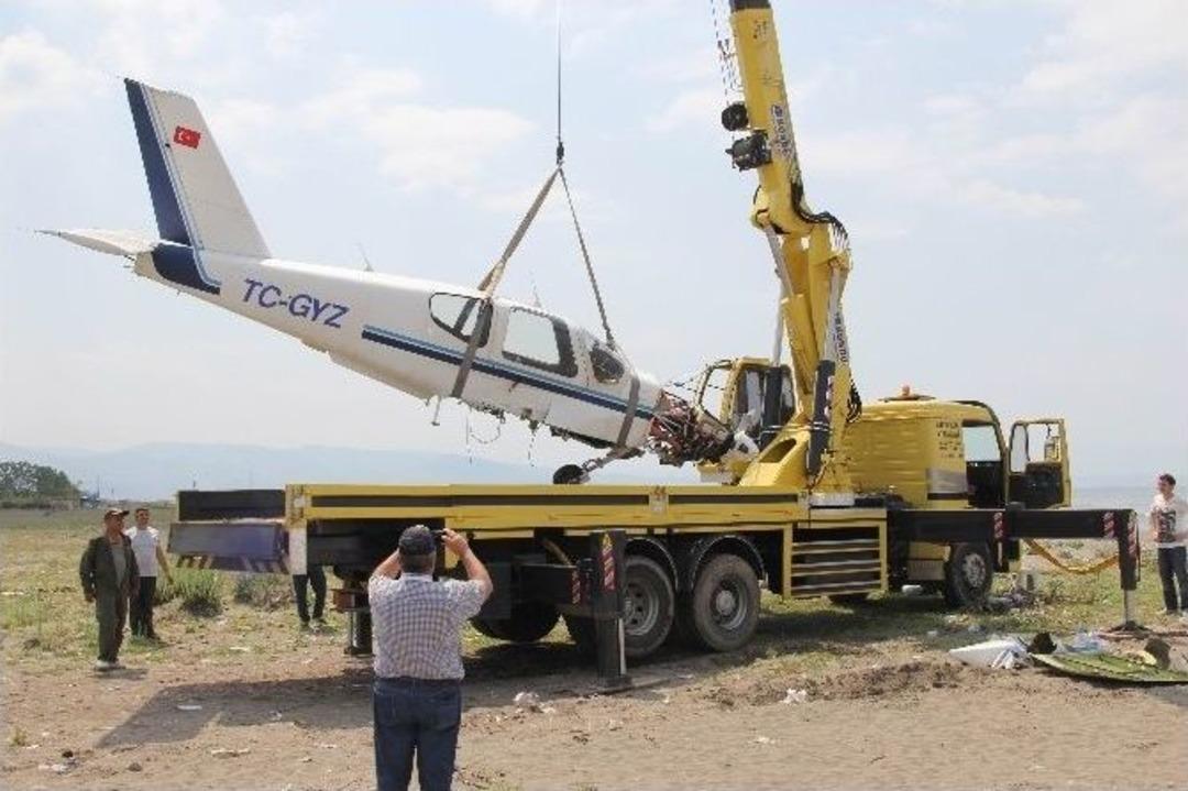 Denize D&uuml;şen U&ccedil;ak Vin&ccedil;le Taşındı