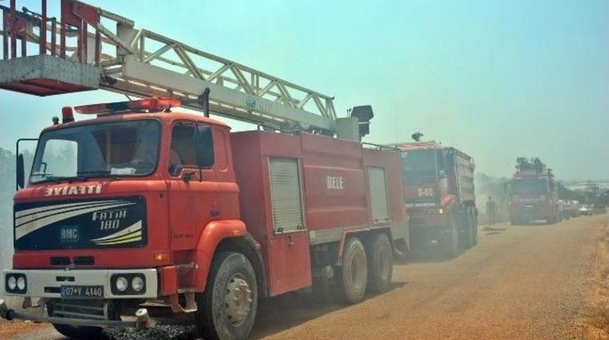 Demre&rsquo;de Yangın