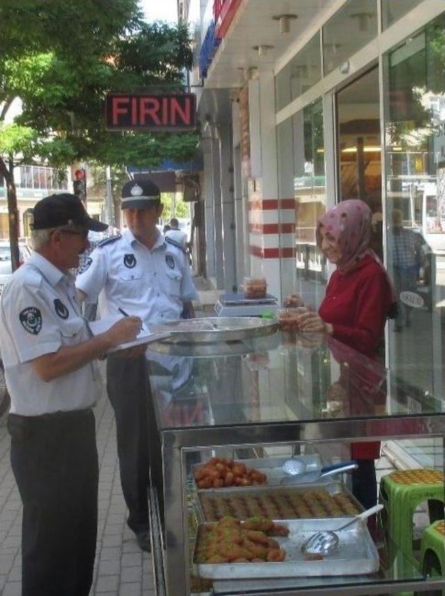 Ramazan Tatlıcılarına Denetim