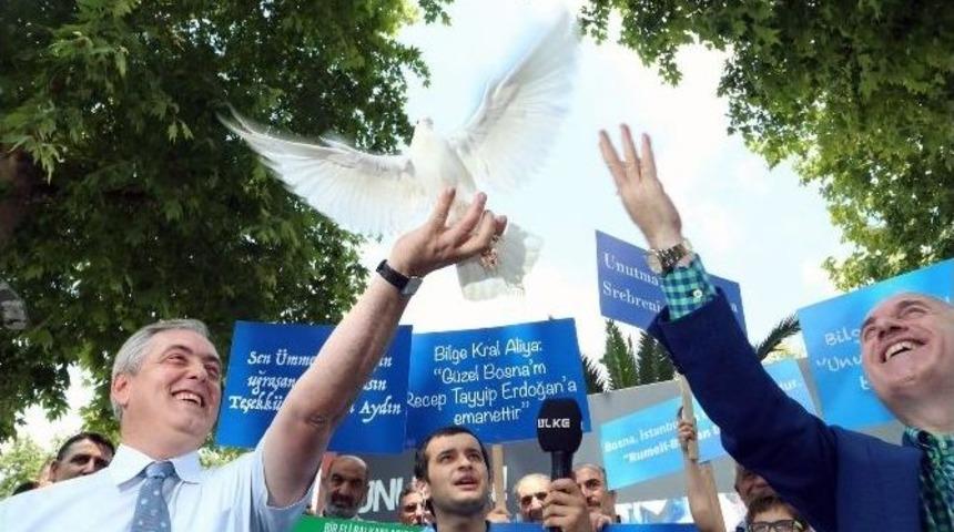 Srebrenitsa&rsquo;da Katledilen M&uuml;sl&uuml;manlar Ey&uuml;p Sultan&rsquo;da Anıldı