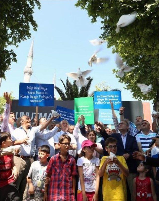 Srebrenitsa’da Katledilen Müslümanlar Eyüp Sultan’da Anıldı