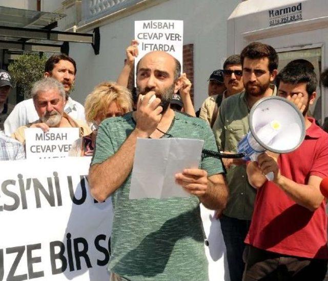 Beyoğlu Kent Savunması'ndan Belediye Önünde Eylem