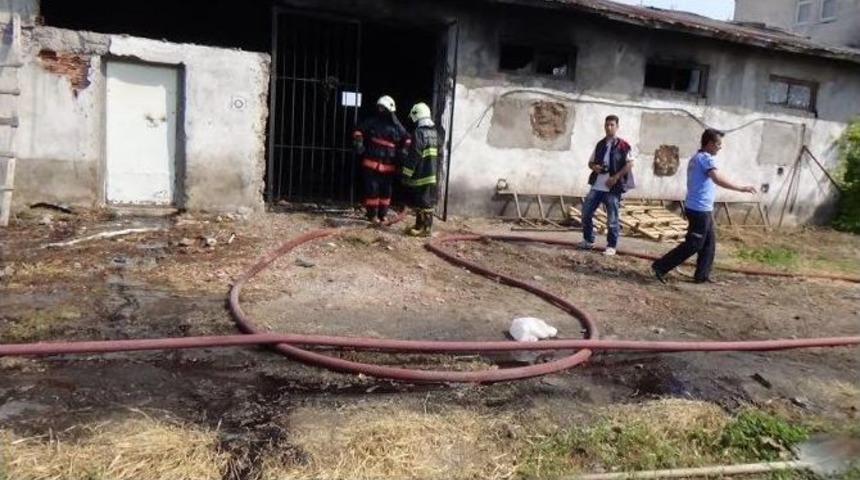 Başkent&rsquo;te İş Yeri Yangını