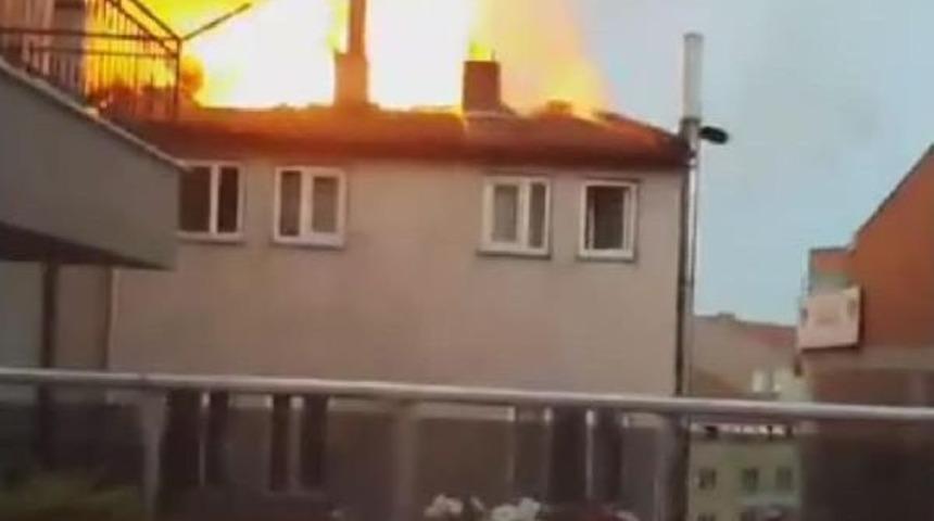 Tavşanlı'da Korkutan Yangın