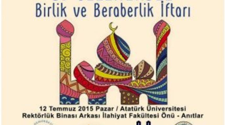 Atat&uuml;rk &Uuml;niversitesi &Ouml;ğrencileri 3&rsquo;&uuml;nc&uuml; Kez İftarda Buluşacak