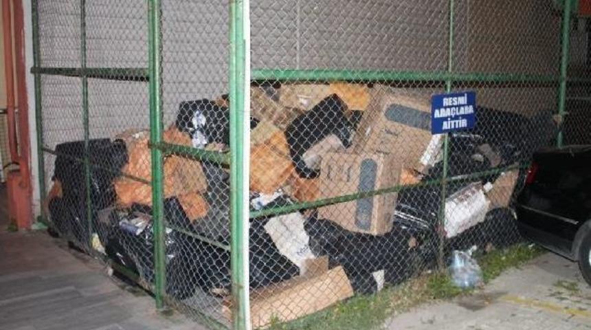 Bandırma&rsquo;Da Ka&ccedil;ak Sigara Operasyonu