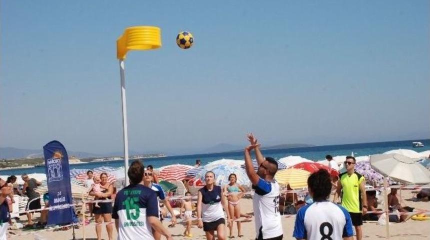 Didim 3. Plaj Korfbol Turnuvası Başladı