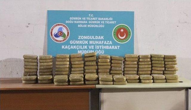 Zonguldak’ta 118 Kilo Eroin Yakalandı