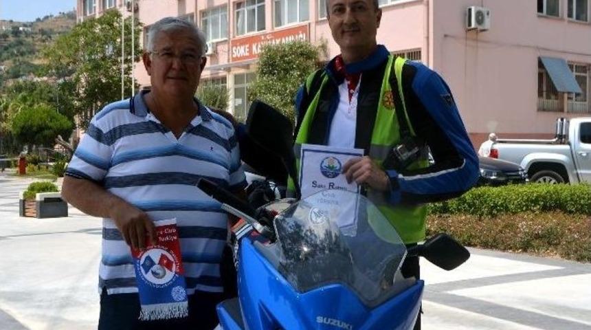 Motosiklet&ccedil;i Rotaryenlerin Yolu S&ouml;ke&rsquo;ye D&uuml;şt&uuml;