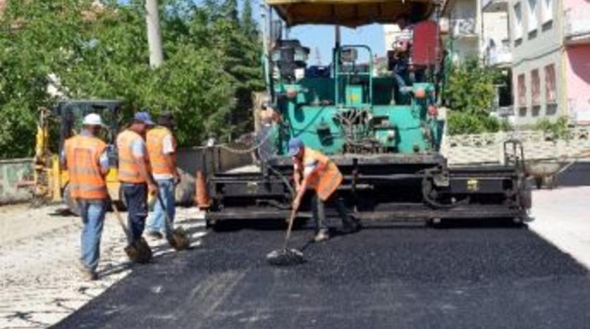 Ereğli&rsquo;de Asfalt &Ccedil;alışmaları