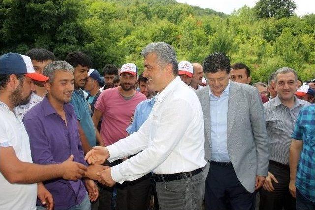 Bartın’da Madencilerin İş Bırakma Eylemi