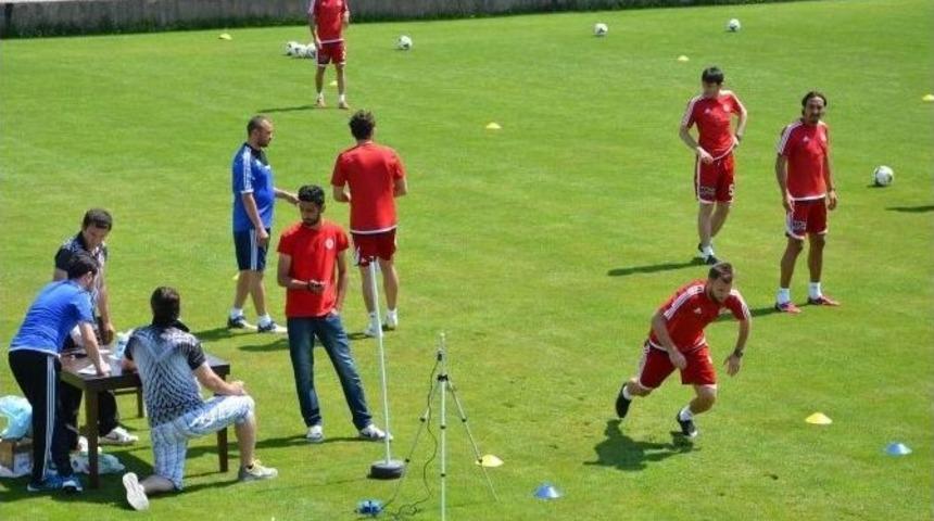 Medıcana Sivasspor&rsquo;da Futbolcular Laktak Testinden Ge&ccedil;ti