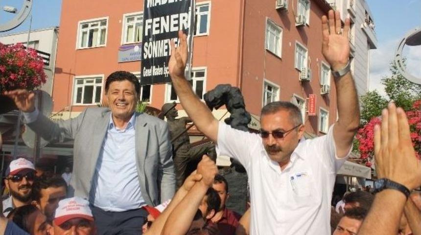 Bartın&rsquo;da Maden İş&ccedil;ilerinin Eylemi Sona Erdi