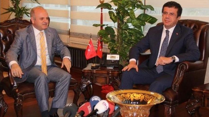 Ekonomi Bakanı Zeybek&ccedil;i Mersin&rsquo;de