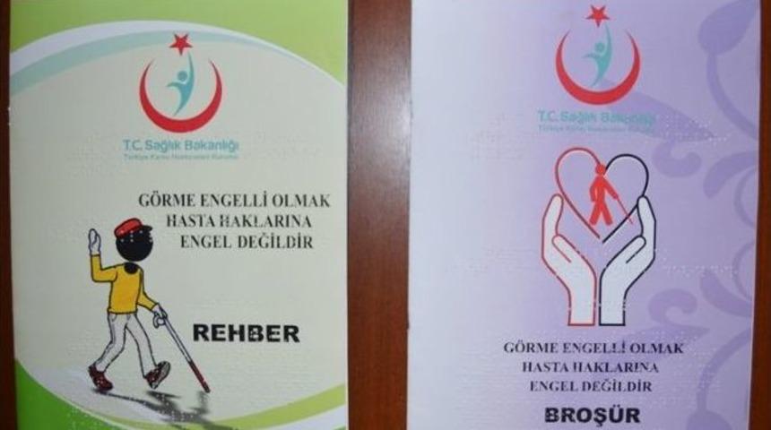 Braille Alfabesi Ve Yazı Kabartma Artık Hastanelerde