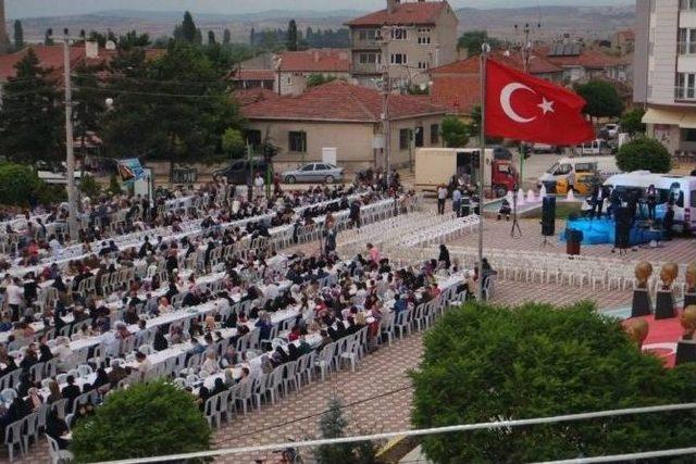 İnönü Belediyesi’nden Sokak İftarı