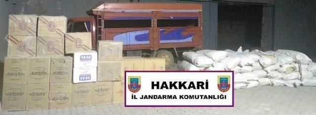 Hakkari’de Kaçakçılık Operasyonu