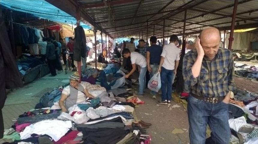 Bitpazarı&rsquo;nda Bayram Hareketliliği