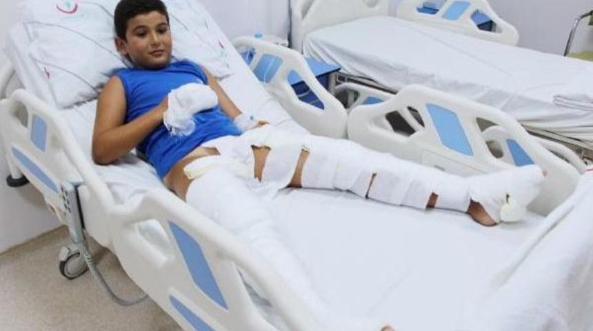 8 Yaşındaki &Ccedil;ocuğun &Uuml;zerine Otelde Kaynar Su D&ouml;k&uuml;ld&uuml;