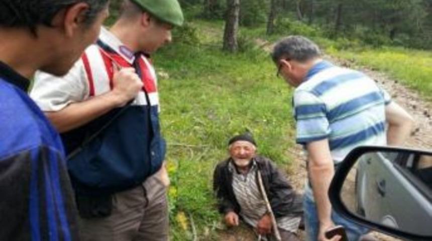 Bolu&rsquo;da Kaybolan Yaşlı Adam Ormanda Bulundu