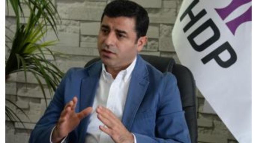 Demirtaş: Hdp Olarak Pkk'ya Silah Bıraktıramayız