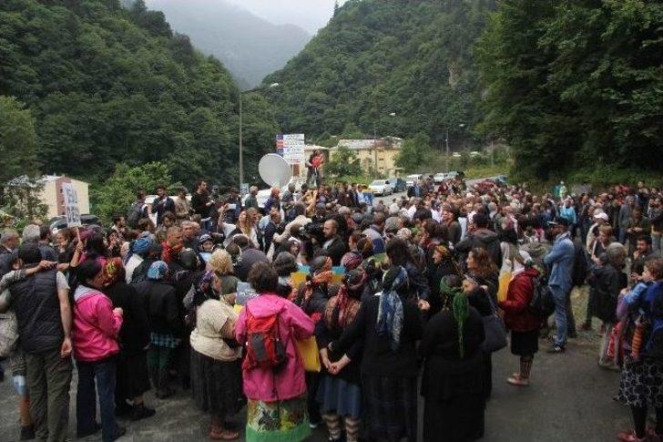 Rize’de ’yeşil Yol’ Protestosu G2