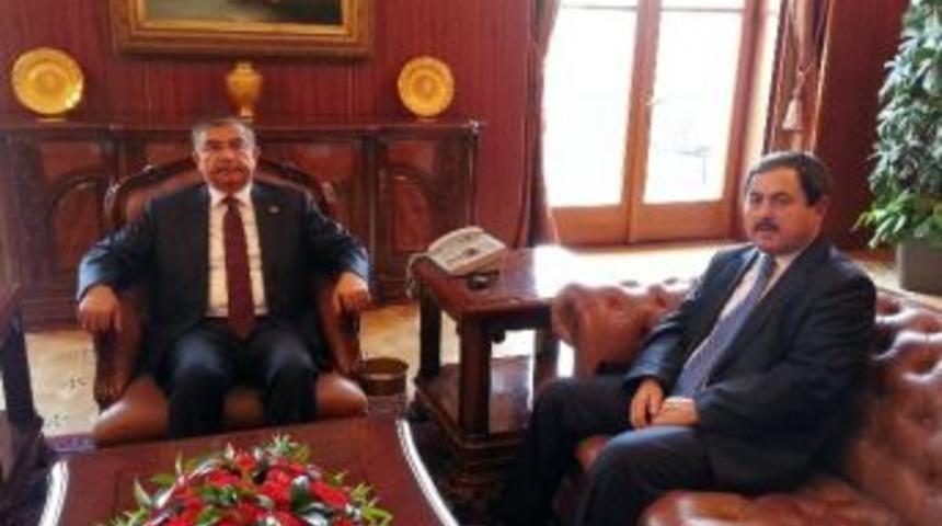 Eser, Tbmm Başkanı Yılmaz&rsquo;ı Ziyaret Etti