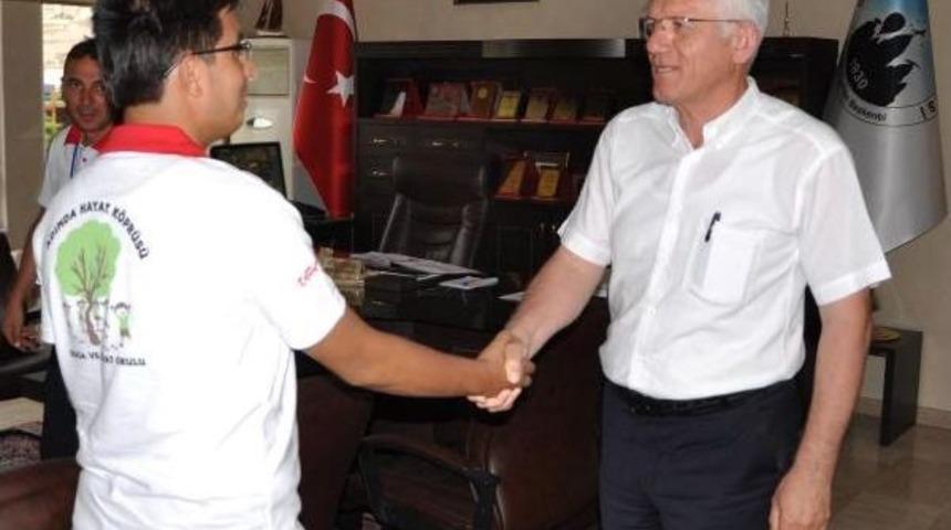 Tuncelili Gen&ccedil;ler Ve &Ccedil;ocuklardan G&ouml;reme Ziyareti