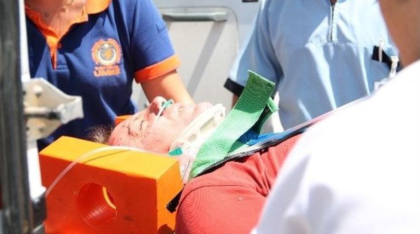 Muğla&rsquo;da Paraş&uuml;t Kazası: 2 Yaralı