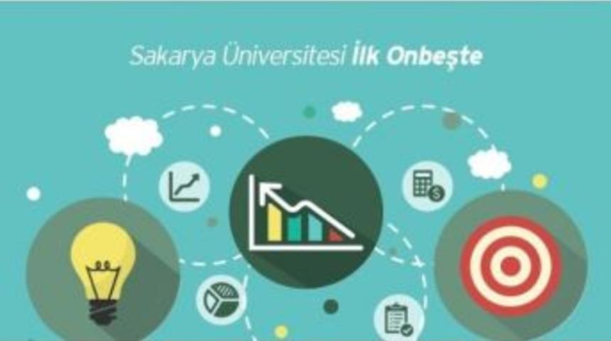 Sakarya &Uuml;niversitesi İlk Onbeşte