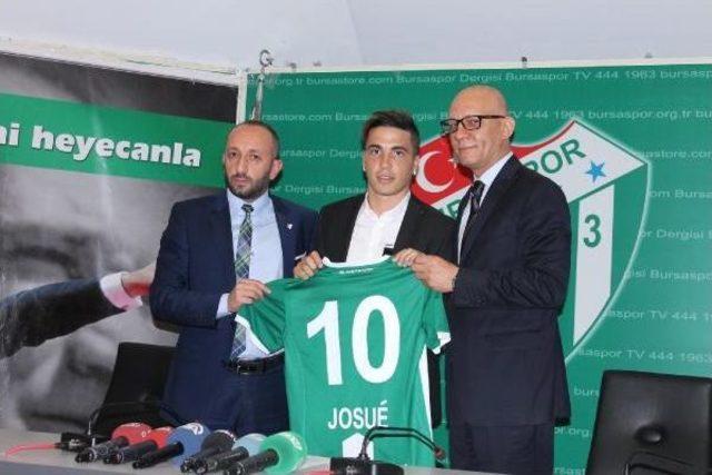 Bursaspor Josue’Ye Imzayı Attırdı