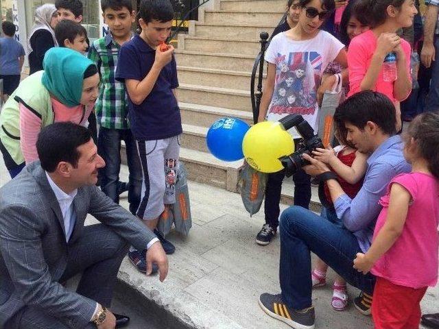 Başkan Tok Bayram Öncesi Yetimleri Sevindirdi