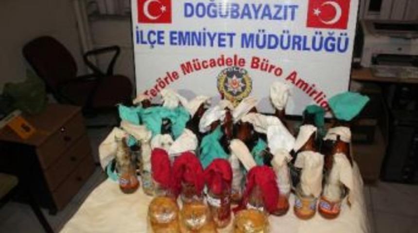 Ağrı'da El Yapımı Patlayıcı Ele Ge&ccedil;irildi