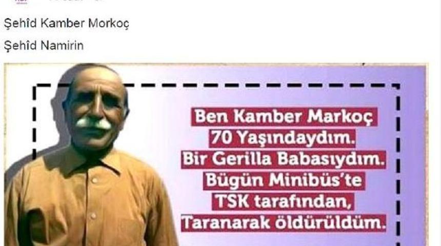 Minib&uuml;ste &Ouml;len Kanber Morko&ccedil;&rsquo;Un Oğlu Pkk&rsquo;Lı &Ccedil;ıktı