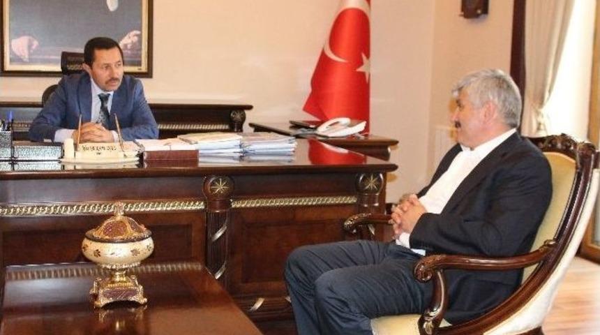 Pamuk&rsquo;tan Vali Balkanlıoğlu&rsquo;na Ziyaret