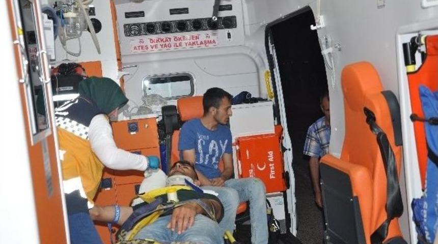 Par&ccedil;alanan Ara&ccedil;tan Sağ Kurtuldular