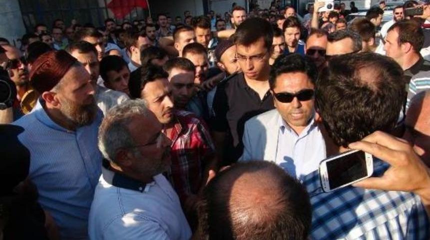 Enpay Iş&ccedil;ileri Ile Polis Arasında Arbede Yaşandı