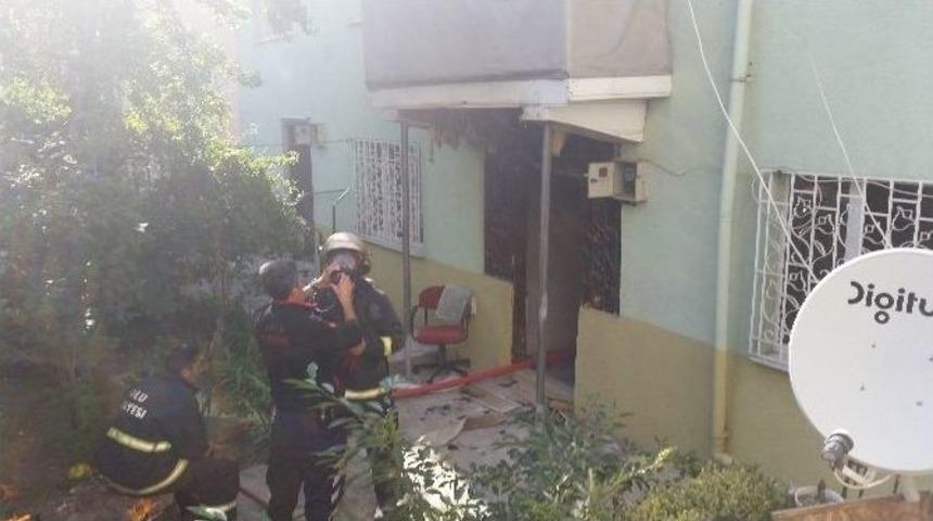 Bolu&rsquo;da M&uuml;stakil Evde &Ccedil;ıkan Yangın Korkuttu