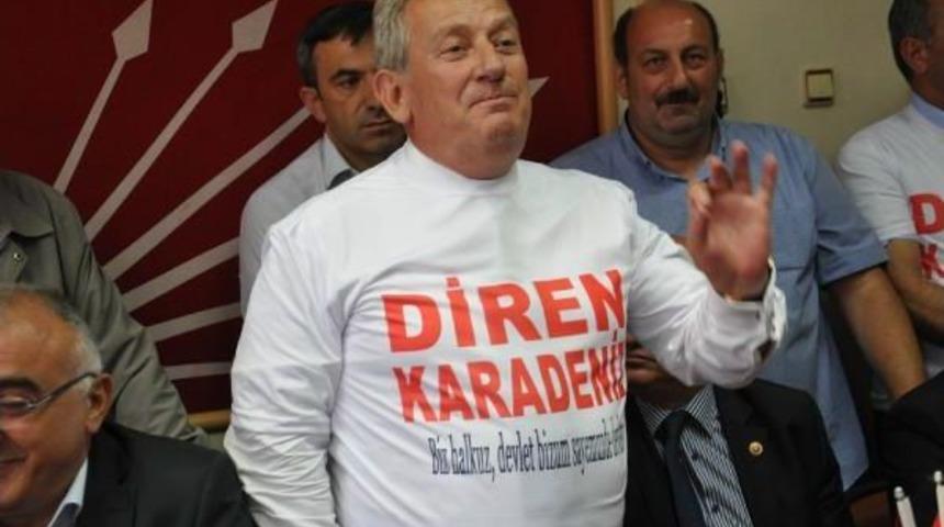 Chp'li Milletvekillerinden Artvin'de Madene Tepki Eylemine Destek