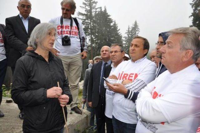 Chp'li Milletvekillerinden Artvin'de Madene Tepki Eylemine Destek