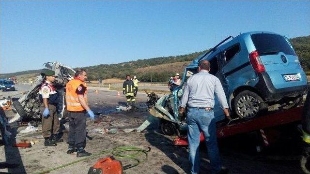 Çorum’da Kaza: 6 Ölü, 2 Yaralı