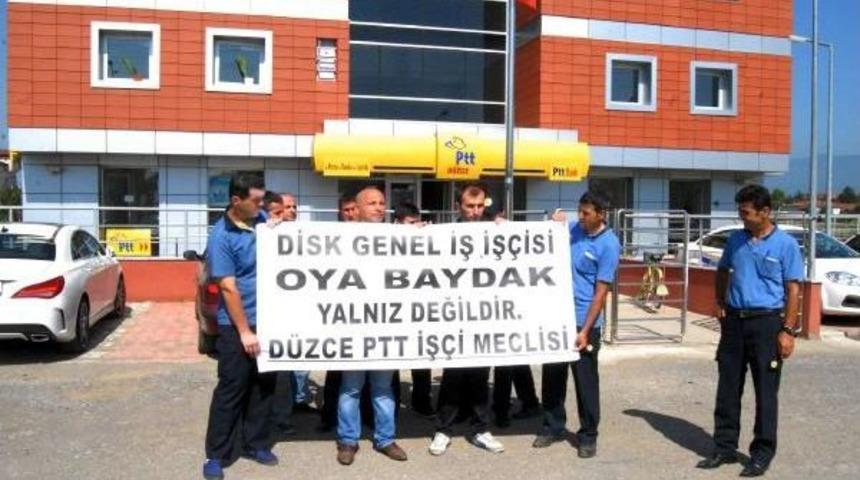 Ptt Iş&ccedil;ilerinden Disk'e Tepki