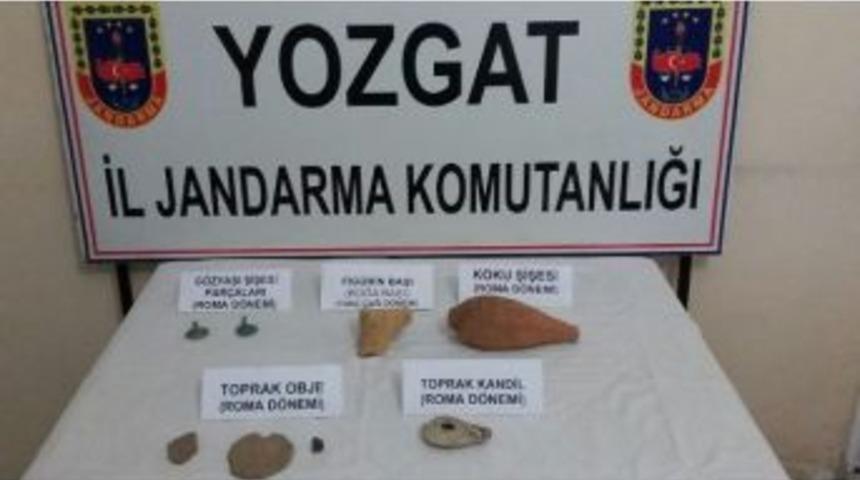 Yozgat Jandarmadan Tarihi Eser Operasyonu