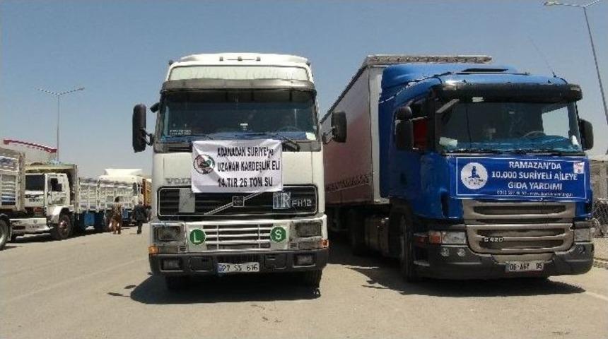 Suriye&rsquo;ye 2 Bin 400 Aileye Gıda Yardımı G&ouml;nderildi