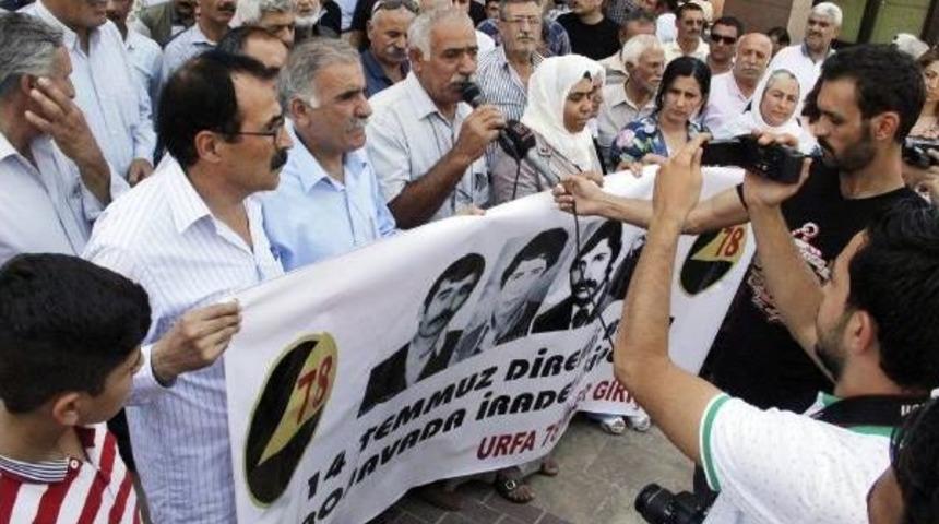 Şanlıurfa&rsquo;Da 78'liler Girişimi &Uuml;yeleri Pkk'lıları Andı